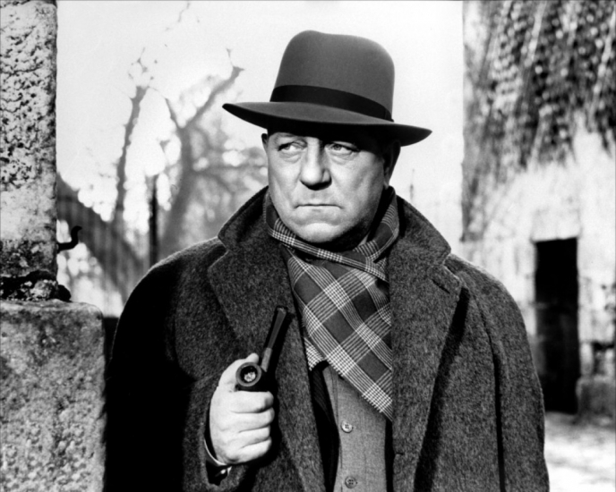 Jean Gabin e Jules Maigret